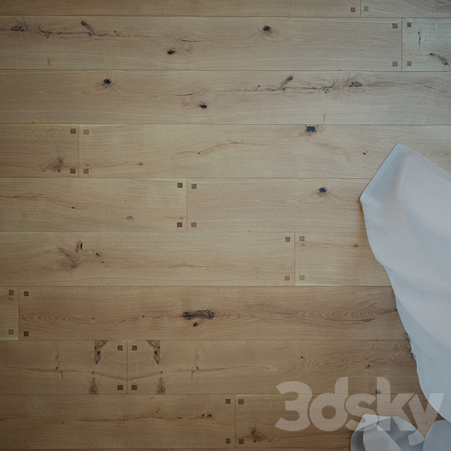 Elba Wooden Oak Floor 3DSMax File - thumbnail 2