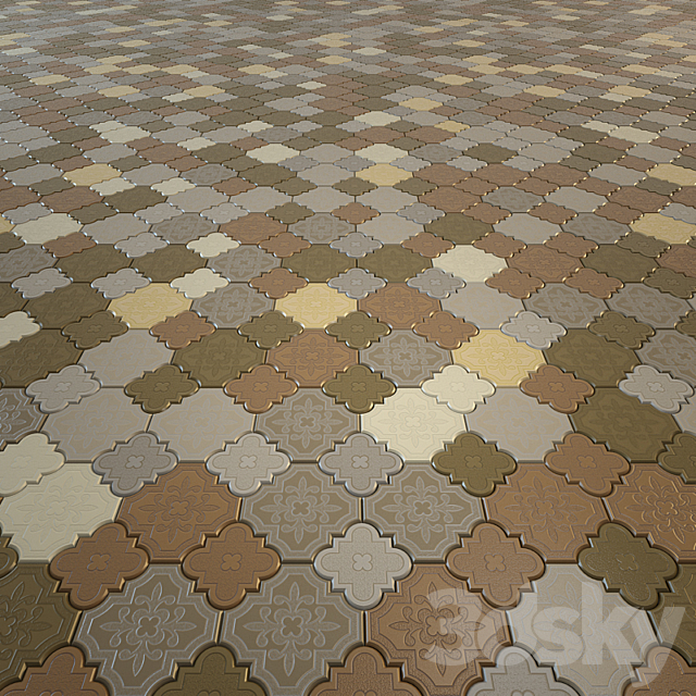 Floor coverings 3DSMax File - thumbnail 3