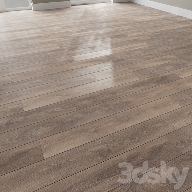 Floor laminate 218 Palace oak 3ds Max - thumbnail 3