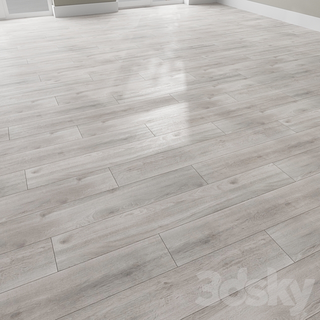 Floor laminate 232 Balanced Oak Gray 3ds Max - thumbnail 3