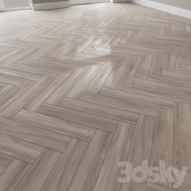 Floor laminate 277 Bostonian Oak Gray 3ds Max - thumbnail 3