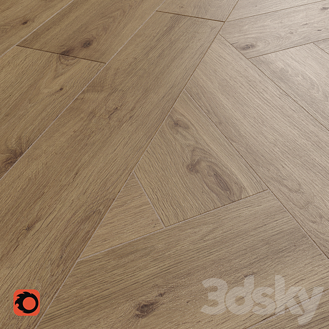 Forestina dark beige Floor Tile 3DS Max Model - thumbnail 3