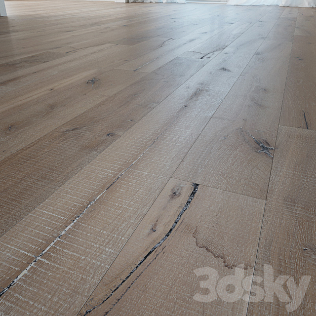 Hawaii Wooden Oak Floor 3DSMax File - thumbnail 1