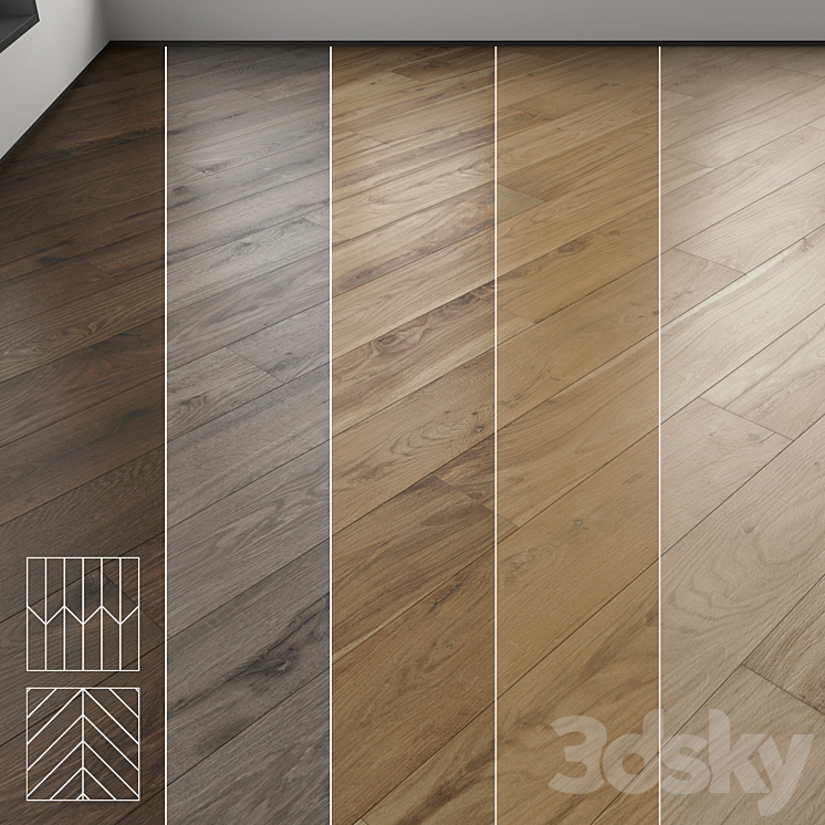 Italon Loft flooring 3DS Max Model - thumbnail 1