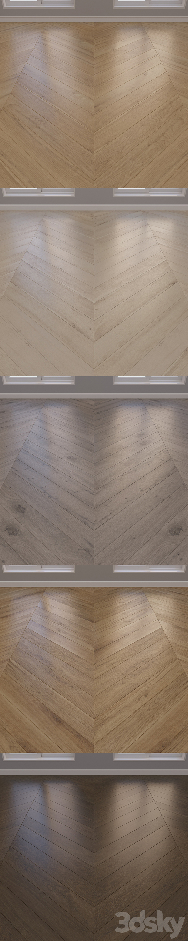 Italon LOFT full flooring pack 3DS Max Model - thumbnail 3