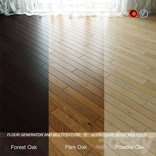 KÄHRS Flooring Vol.14 3DSMax File - thumbnail 1