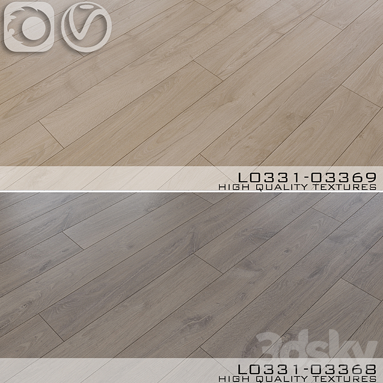 Laminate PERGO No. 45 3DS Max Model - thumbnail 1