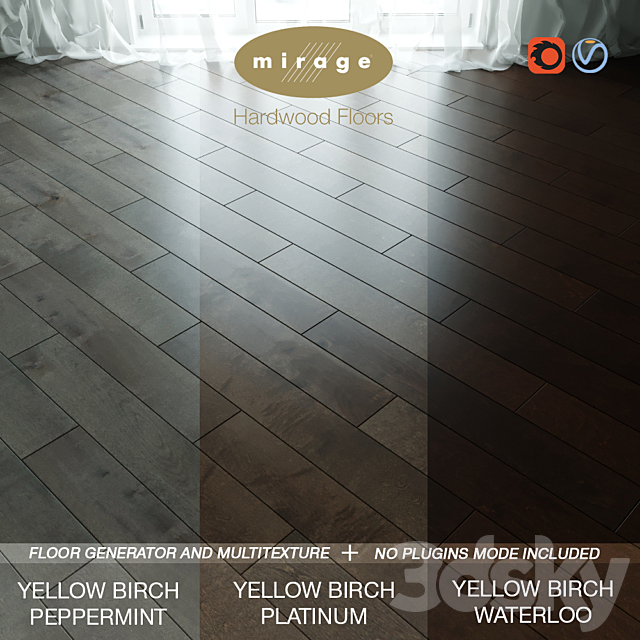 Mirage Floors Vol.36 3ds Max - thumbnail 1