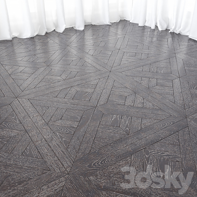 Modular Parquet Pierrefon 3ds Max - thumbnail 1