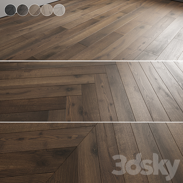 Oak Floor 036 3ds Max - thumbnail 1