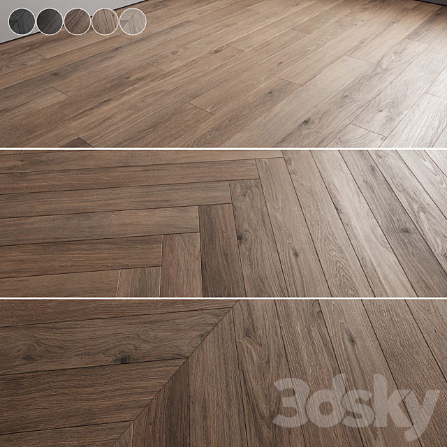 Oak Floor 037 3ds Max - thumbnail 1