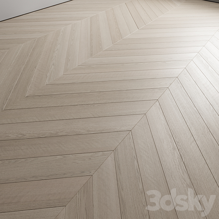 Oak Floor 043 3DS Max Model - thumbnail 2