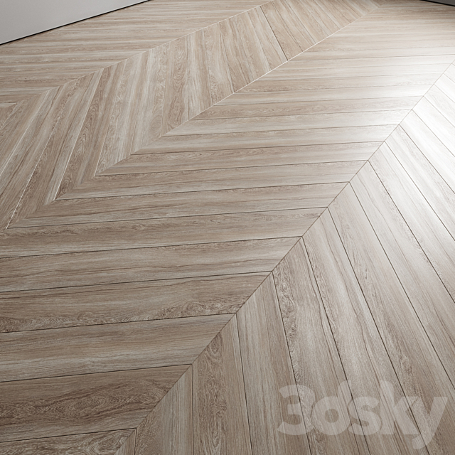 Oak Floor 057 3DS Max Model - thumbnail 2