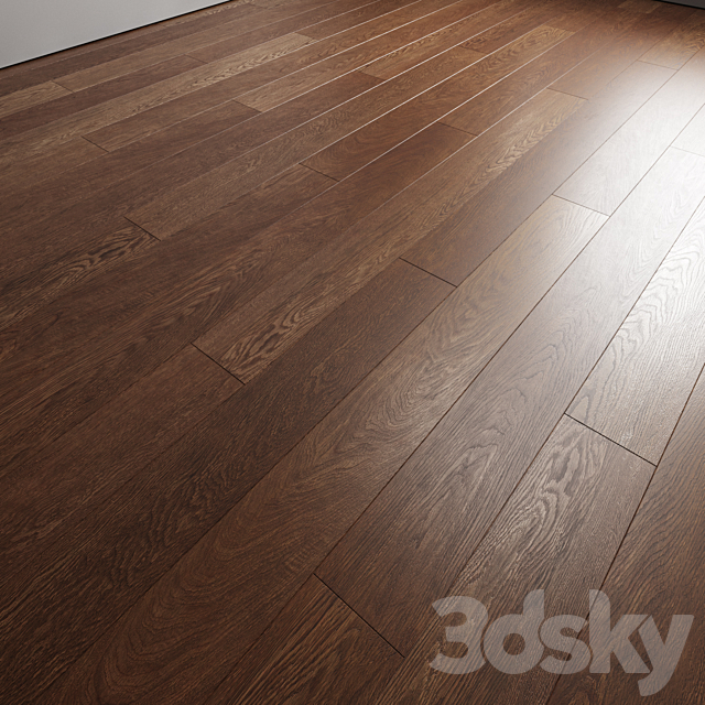 Oak Floor 059 3DS Max Model - thumbnail 4