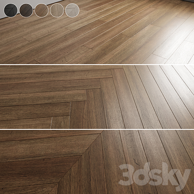 Oak Floor 072 3ds Max - thumbnail 1