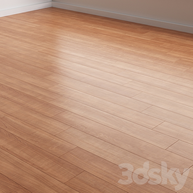 Oak Flooring 4 colors 5 installation styles 09 3DS Max Model - thumbnail 2