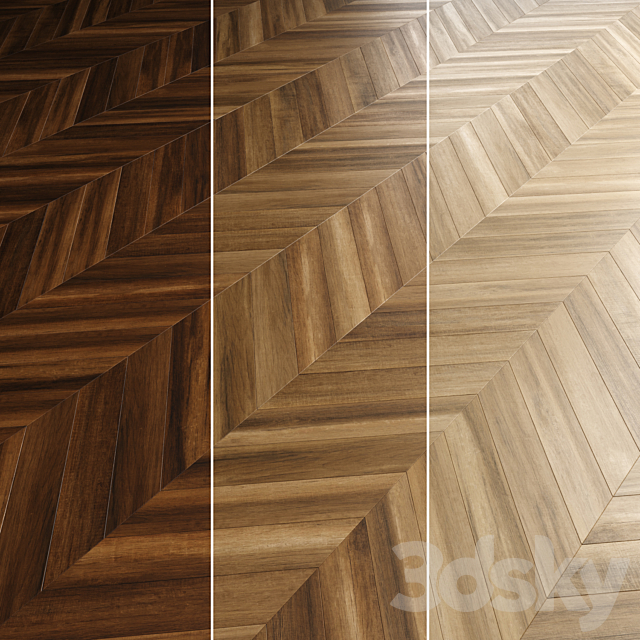 Oak parquet 12 colors 015 3DSMax File - thumbnail 2