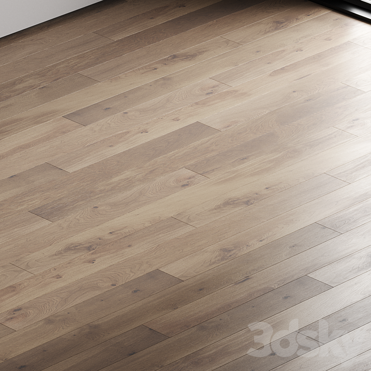 Oak parquet board 12 3DS Max Model - thumbnail 2