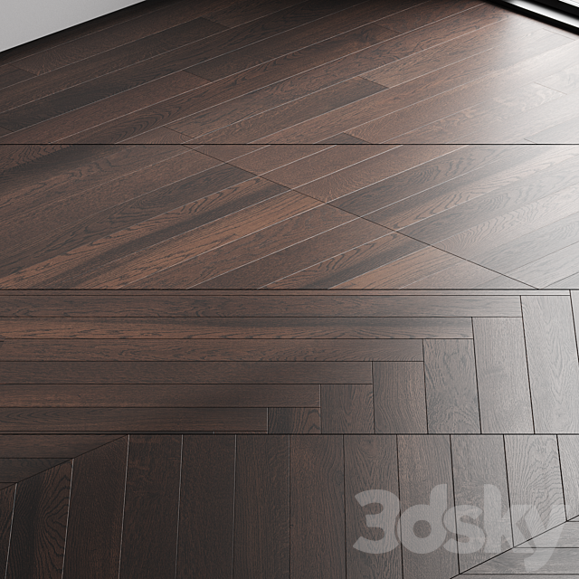 Oak parquet board 14 3DSMax File - thumbnail 1