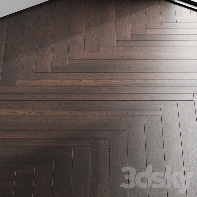 Oak parquet board 14 3DSMax File - thumbnail 2