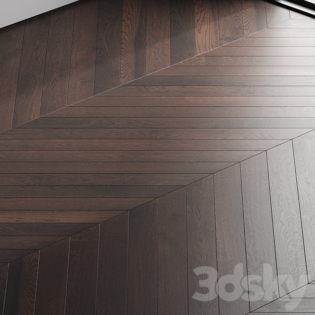 Oak parquet board 14 3DSMax File - thumbnail 5