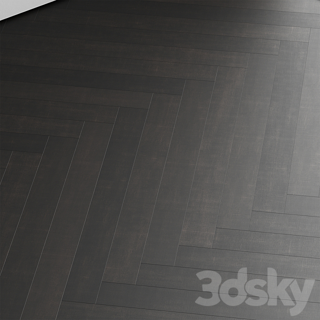 Oak parquet board 21 3DS Max Model - thumbnail 4