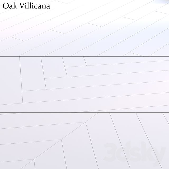 Oak Villicana 3ds Max - thumbnail 2