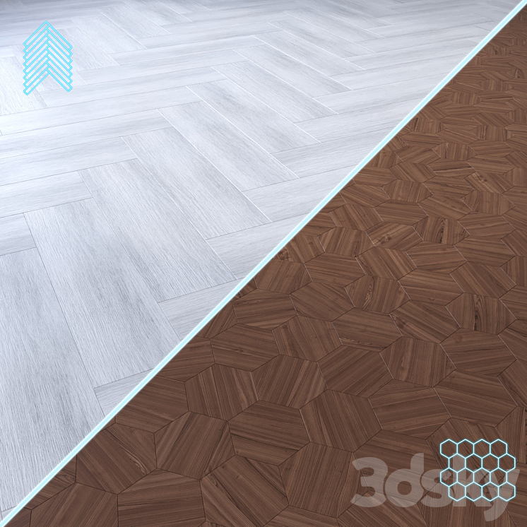 Parquet 3DS Max Model - thumbnail 1