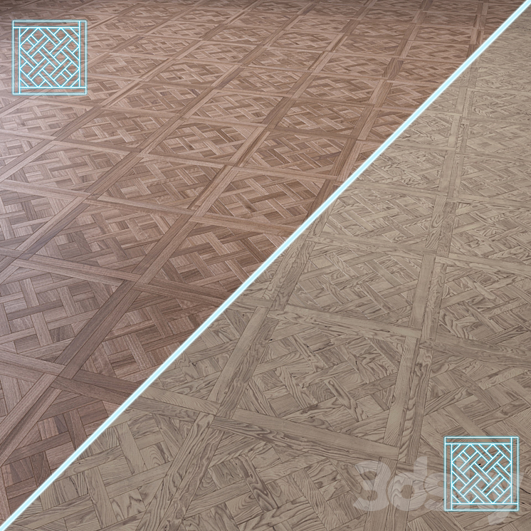 Parquet 3DS Max Model - thumbnail 1