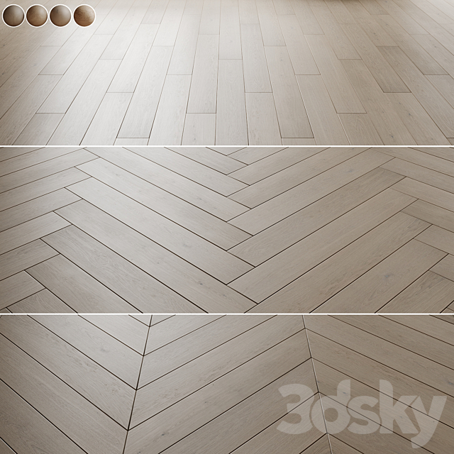 Parquet board Bauwerk 3ds Max - thumbnail 1