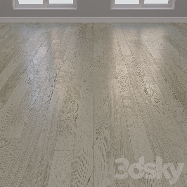 Parquet board Kraft Oak layout Christmas tree chevron and linear 5 3ds Max - thumbnail 2