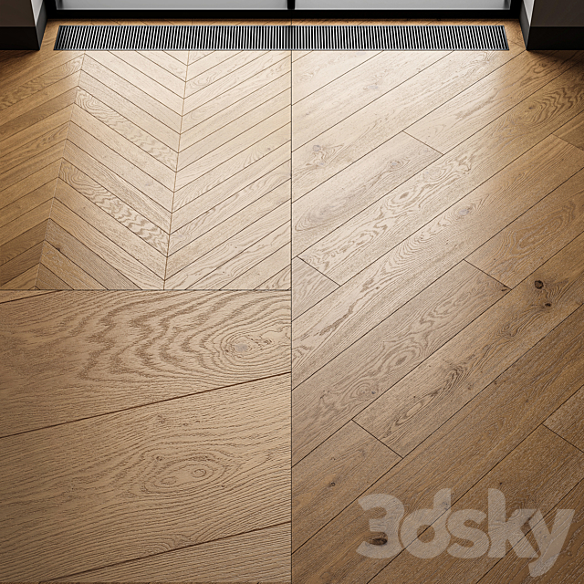 Parquet Eiche Salis natural oak 3DSMax File - thumbnail 1