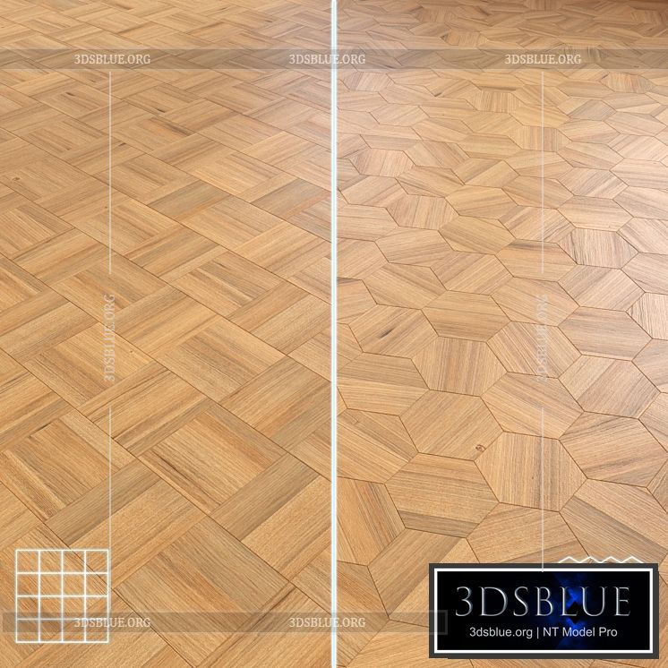 Parquet | Laminate 3DS Max - thumbnail 3