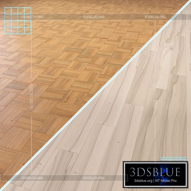 Parquet | Laminate 3DS Max - thumbnail 3