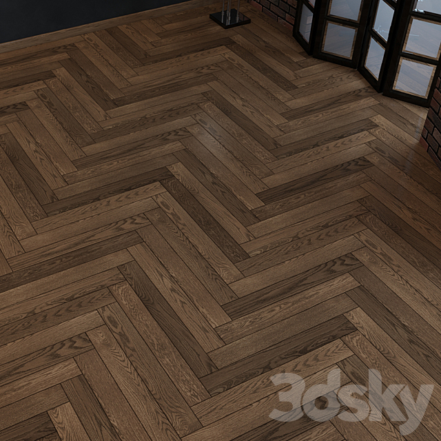 parquet Leonardo “Oak Dionysus” 3ds Max - thumbnail 1