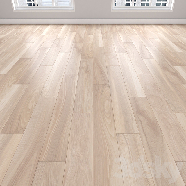 Parquet Oak 3DS Max Model - thumbnail 2