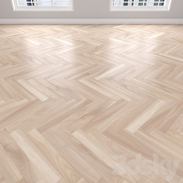 Parquet Oak 3DS Max Model - thumbnail 3