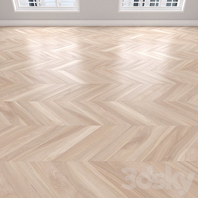 Parquet Oak 3DS Max Model - thumbnail 4