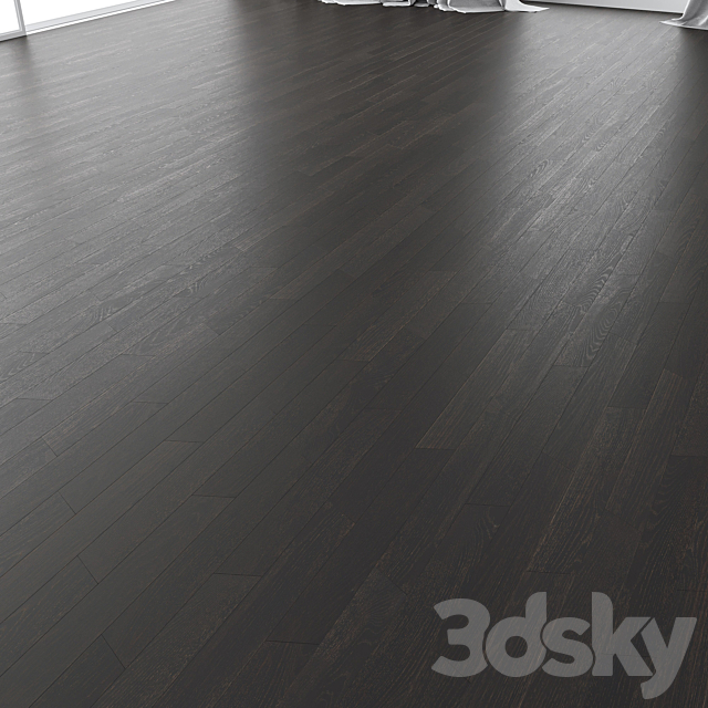 Parquet Oak (Belmonte Brushed) set 7 3DS Max Model - thumbnail 3