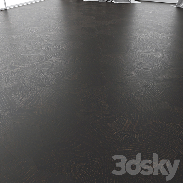 Parquet Oak (Belmonte Brushed) set 7 3DS Max Model - thumbnail 4