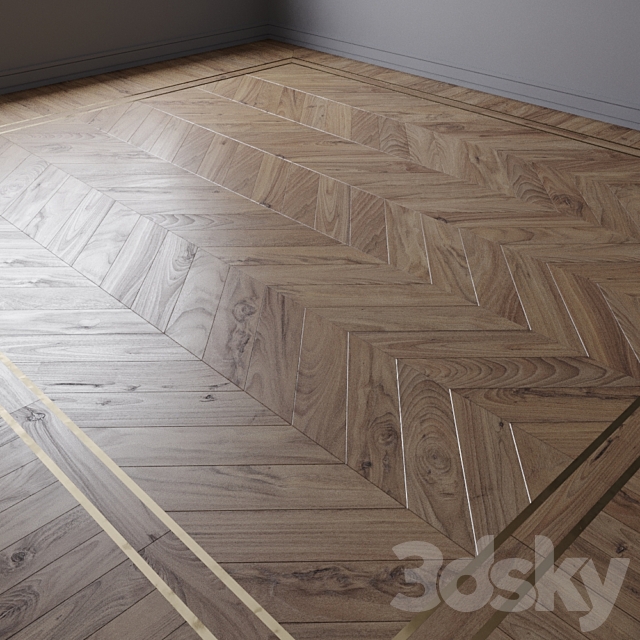 Parquet Oak light 3DSMax File - thumbnail 2