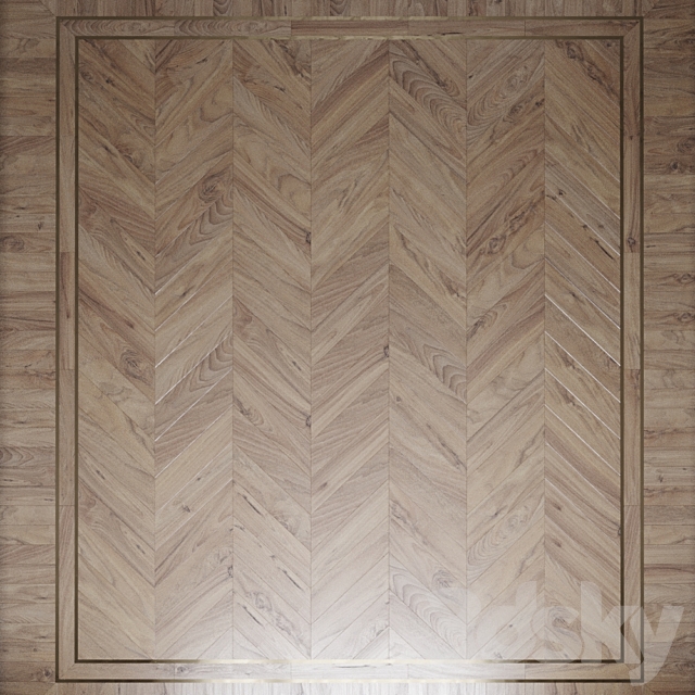 Parquet Oak light 3DSMax File - thumbnail 3