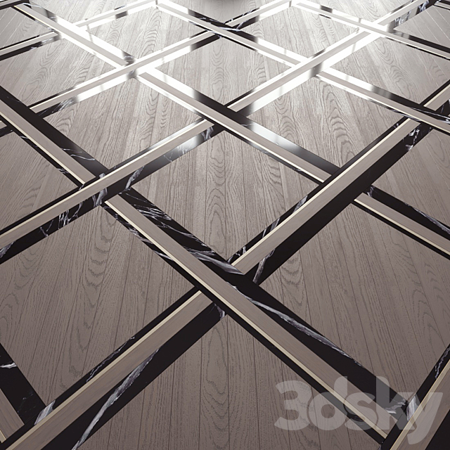 Parquet Shake Luciano Zonta 3ds Max - thumbnail 1