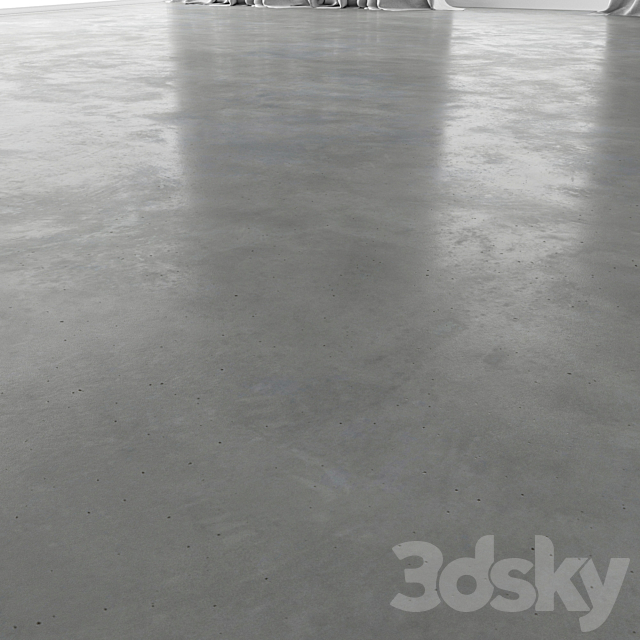 Polished concrete floor 3DSMax File - thumbnail 3