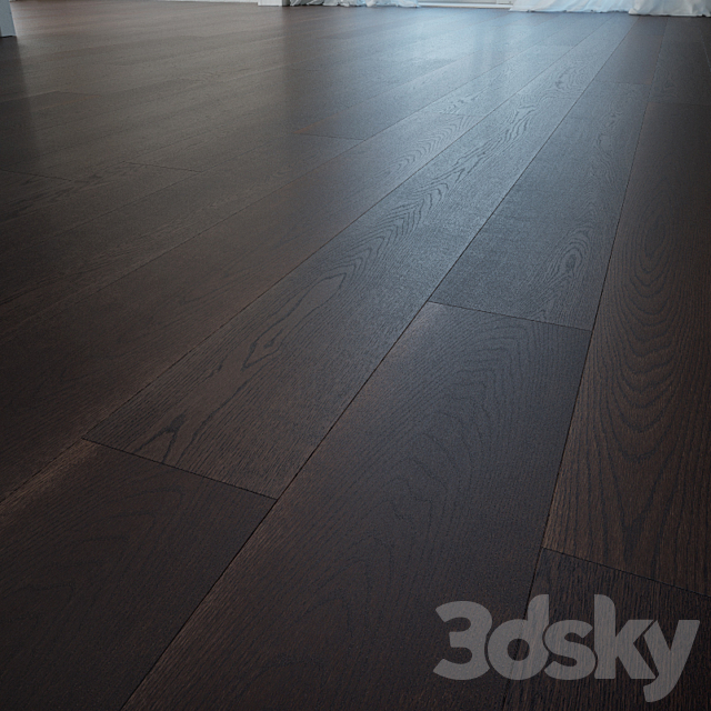 Tabacco oak flooring 3DSMax File - thumbnail 1