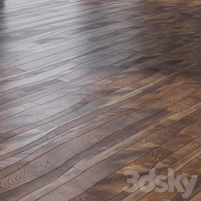 Weave parquet 3ds Max - thumbnail 1