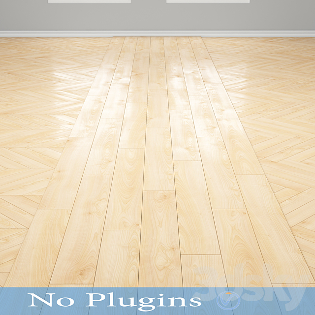 wood floor 3 3DSMax File - thumbnail 1