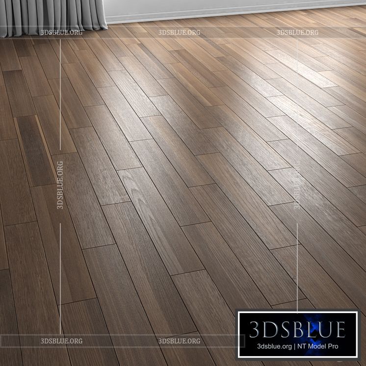 Wood floor 9 standart and herringbone 3DS Max - thumbnail 3