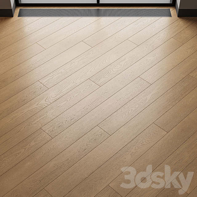 Wood floor Natural Oak 3DSMax File - thumbnail 4