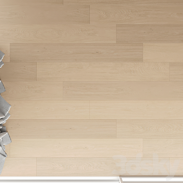 Wood floor Oak (Canna Brushed) 3ds Max - thumbnail 2